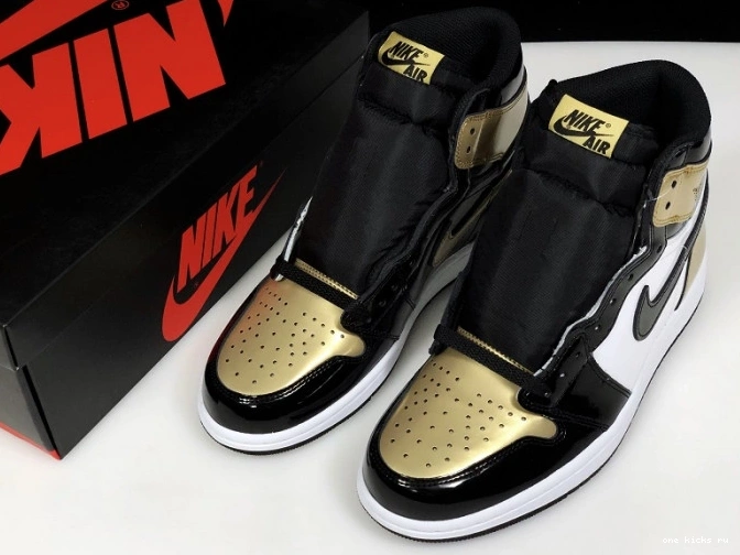 Chep Onekick Glod Jordan Retro Air 861428-007 1 High Toe 0811